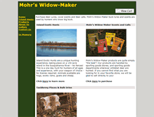 Tablet Screenshot of mohrswidowmaker.com